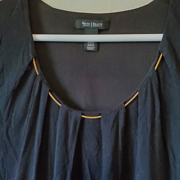 White House Black Market (Medium Black top) - Picture 3 of 9